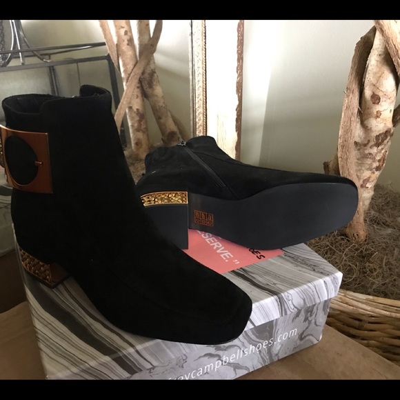 Jeffrey Campbell Suede Ankle Boot - Picture 5 of 5